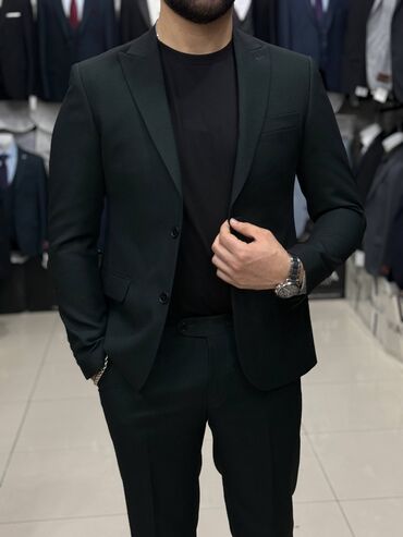 Kostyumlar: Kişi kostyum dəsti - Stil: Klassik, dar kəsim (slim fit) iki düyməli — 23