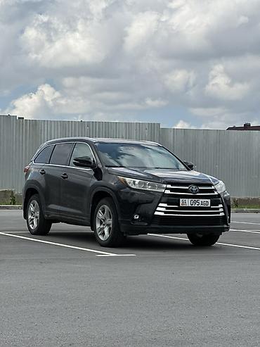 высокие машины: Toyota Highlander: 2015 г., 3.5 л, Вариатор, Гибрид, Кроссовер — 1