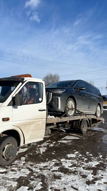 услуга зарядка аккумулятора автомобиля с выездом: Көтөргүсү менен, Гидроманипулятору менен, Кыймылдуу платформасы менен