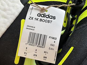 ultra boost: Оригинальные кроссовки adidas ZX 1K BOOST - Модель: FY3632, линейка — 3