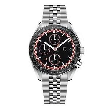 Ručni satovi: PAGANI DESIGN PD-1816 - 40mm - Crna / Crvena PAGANI DESIGN PD-1816 - — 16