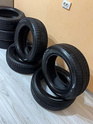 асфаль: Шины 215 / 60 / R 17, Зима, Б/у, Комплект, Легковые, Япония, Bridgestone — 1