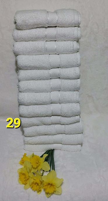 Peškiri: 50x90cm
12 komada 3000 din
Komad 360 din t — 10
