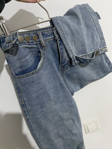 кожаные джинсы: Мом