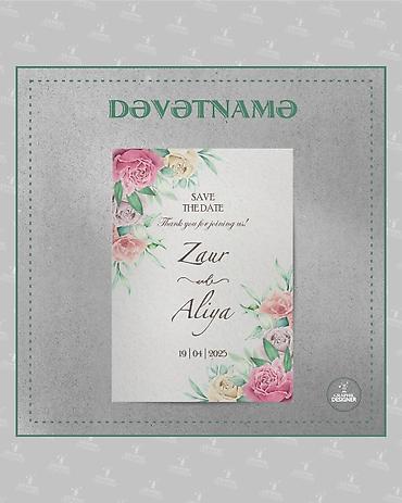 usta yeri: Dəvətnamə dizaynı – “Save the Date” kolleksiyası 💌 Toy dəvətnamələri — 1