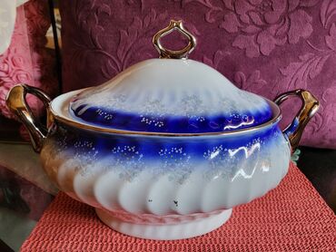 Ostalo posuđe: Corbaluk nov Apulum porcelan iz 70ih. Corbaluk okvirna boja,boje — 8