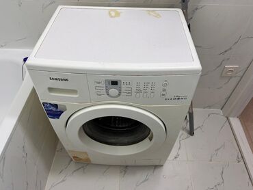 газовые котлы для отопления: Стиральная машина Samsung, Б/у, Автомат, До 5 кг, Компактная