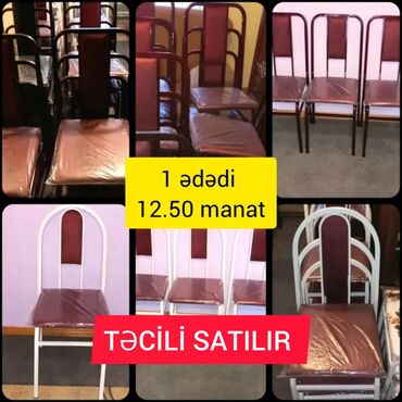 demir darvazalar: ENDİRİMLİ qiymətə YENİ STULLAR satılır