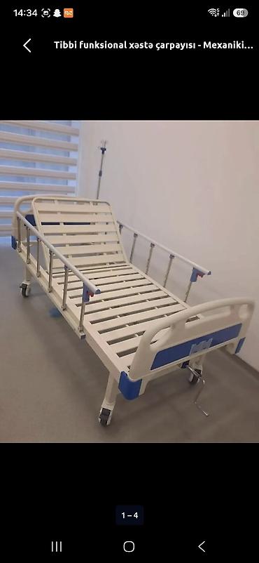 ucuz lusturlar: Xeste çarpayisi Yenidir . Üstünde ortapetik matras. Qiymet 250 azn — 3