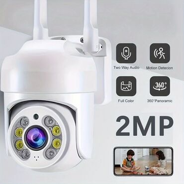 kino kamera: 64gb yaddaş kart hədiyyə Kamera wifi 360° smart kamera 3MP Full HD