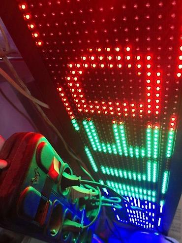 online: Svetleća reklama rgb IP65 2 x Led displey instalacija txt. Dvostrana — 8