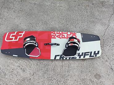львенок купить: Кайтборд CrazyFly Raptor Twin Tip с креплениями Продаю кайтборд — 1