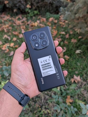 купить рация: Redmi, Redmi Note 14 Pro, Б/у, 256 ГБ, цвет - Черный, 2 SIM