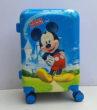 Rančevi, torbe i koferi: Dečji set kofera – Mickey Mouse motiv - Dva kofera (veći i manji) sa — 3