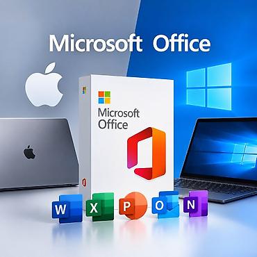 Noutbuk və kompüter təmiri: Microsoft Office 365 Bütov Paket: Word Excel Powerpoint OneNote — 1