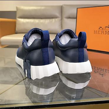 Кроссовки и спортивная обувь: Кроссовки Hermes, модель в темно-синем цвете. Почему нужно брать у — 4