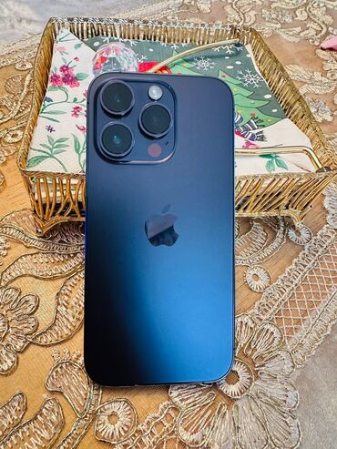 iphone 14 pro max dubay versiyası: IPhone 14 Pro, 128 GB, Deep Purple, Barmaq izi, Face ID