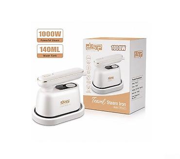 Səyahət buxarlı ütüsü DSP KD-1159 — 1000 W, 140 ml 🟢 Rəsmi iş yeri lalafo.az -da Səyahət buxarlı ütüsü DSP KD-1159 — 1000 W, 140 ml 🟢 Rəsmi iş yeri
