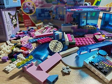 Konstruktorlar: Lego alinib ama oynadilmayib yenidir. Qiymet 20 manata . Unvan — 3