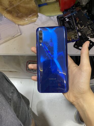 sim nomreler sifarisi: Honor X9, 128 GB, rəng - Göy, Barmaq izi, İki sim kartlı