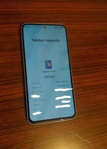 samsung ue65ks7500: Samsung Galaxy A54 5G, 128 GB, rəng - Bənövşəyi, İki sim kartlı — 3