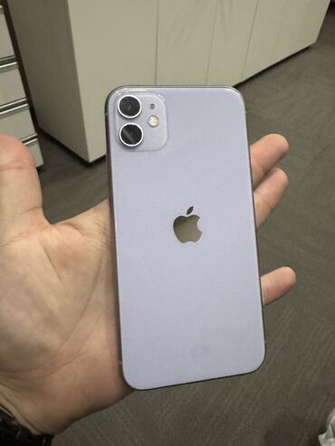 11 ayfon: IPhone 11, 64 GB, Deep Purple, Face ID