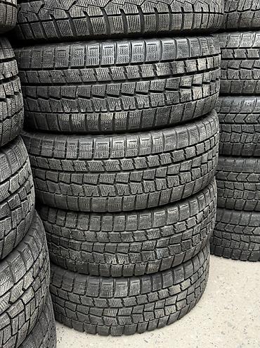 Шины 215 / 55 / R 16, Зима, Б/у, Комплект, Легковые, Япония, Dunlop