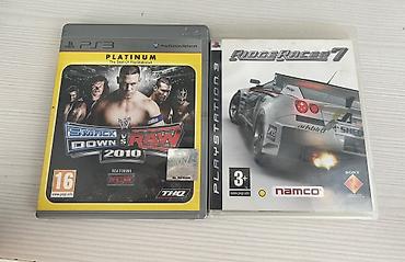 Video oyunlar və konsollar: PS3 oyun diskləri – orijinal qablaşdırmada 2 ədəd - WWE SmackDown vs — 1