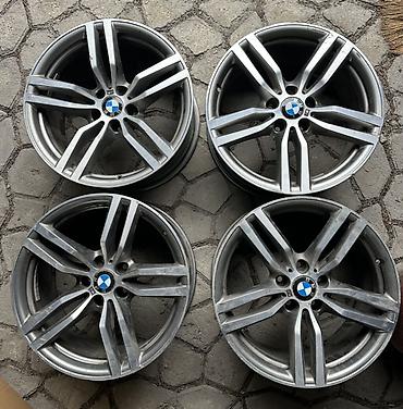 work r18: Литые Диски R 19 BMW, Комплект, отверстий - 5, Б/у — 1