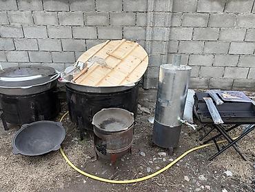 Казаны: Арендага берилет Казан с металлической печью-подставкой для — 8