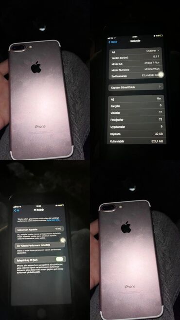 iphone 8 plus baku: IPhone 7 Plus, 32 GB, Qızılı, Barmaq izi