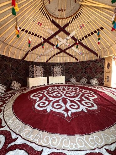 Продажа юрт: Продажа юрты, Каркас Деревянный, 100 баш, Диаметр: 7 метров — 7