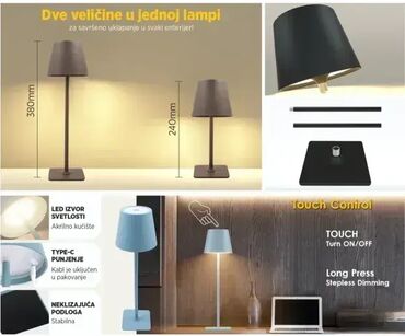 Rasveta: Stona lampa, bоја - Zelena, Novo — 3