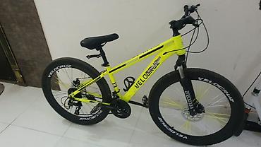 Спортивные велосипеды: Velocruz dağ velosipedi - Rəng: parlaq neon sarı, qara vurğular - — 1