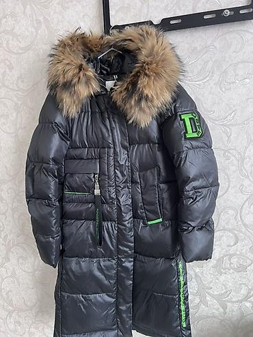 tech flecee nike: Пуховик, Длинная модель, С капюшоном, M — 1