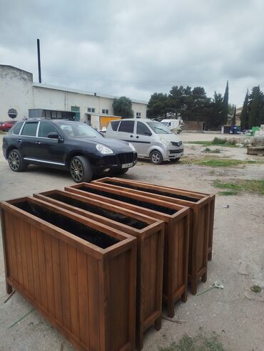 Bitkilər üçün dibçəklər: 🇦🇿Bakı şəhəri üzrə zəmanətli Taxta dipçəklərin topdan və pərakəndə — 9