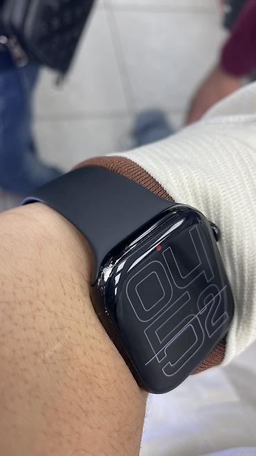 smart wach: Apple Watch Series 10, 46 мм, Версия GPS. Ремешок Sport Band размер — 3