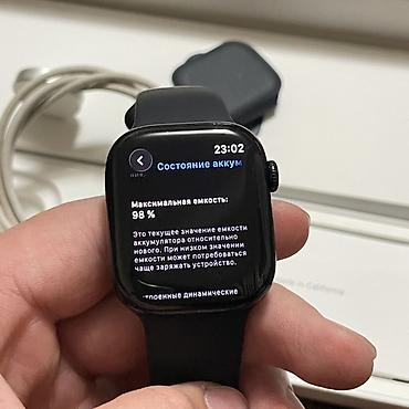 Apple Watch: Apple Watch 10 series АКБ : 98 В комплект: коробка, зарядник ремешок — 3