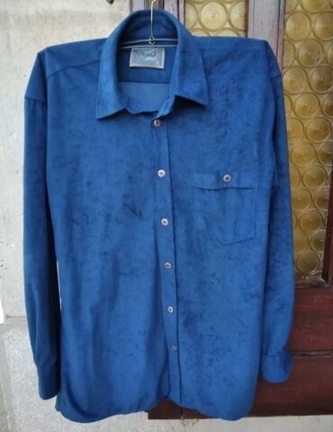 turske zimske jakne: Shirt Long sleeves, XL (EU 54), color - Blue