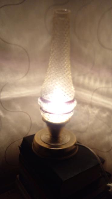 stol üstü lampa: Elektrik masa lampası – klassik fənər üslubunda - Üslub — 4