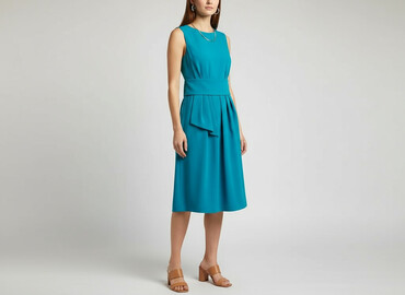 elegancka sukienka midi na wesele: Sukienka damska, rozmiar S