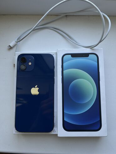 gence telefon qiymetleri: IPhone 12, 64 ГБ, Голубой, Гарантия, Face ID