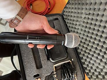 ucuz sıntezatorlar: **Shure PGX4 simsiz mikrofon sistemi** Shure markalı simsiz vokal — 2