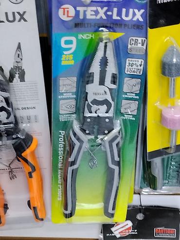 Зажимные инструменты: Многофункциональные пассатижи TEX-LUX TL - Длина: 9" (215 мм) - — 1