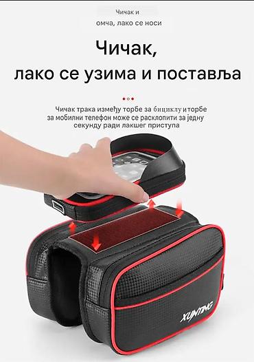 Dodaci za bicikl: Nova torbica sa nosačem za mobilni telefon za biciklu. Torbica je — 7