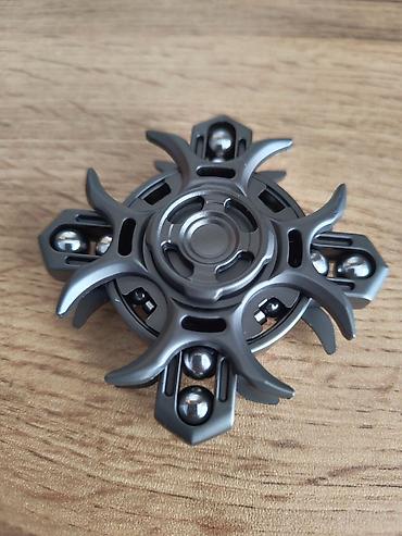 edc: King Seal Black Titanium toy - oyuncaq — stressi azaltmaq, diqqəti — 1