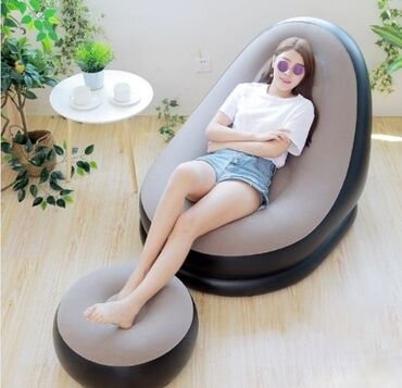 чехлы для кресла: Надувное кресло с пуфиком "Relax Time". Хотите наслаждаться