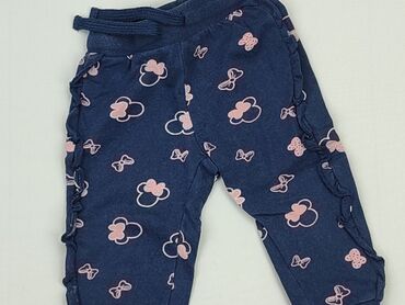 niebieski top hm: Sweatpants, Disney, 9-12 months, condition - Good