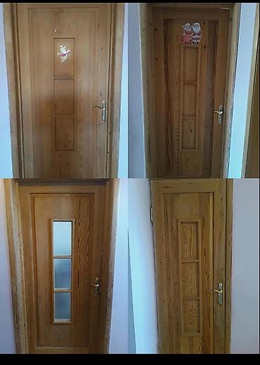 Qapılar və aksessuarlar: Qapi satilir 5 ededi olcu Hünd2.10sm Eni 95-100sm 210/90 hamam qapisi — 1