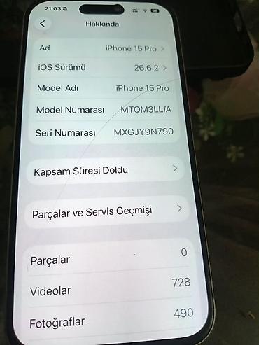 Мобильные телефоны: IPhone 15 Pro, Natural Titanium, Face ID — 4